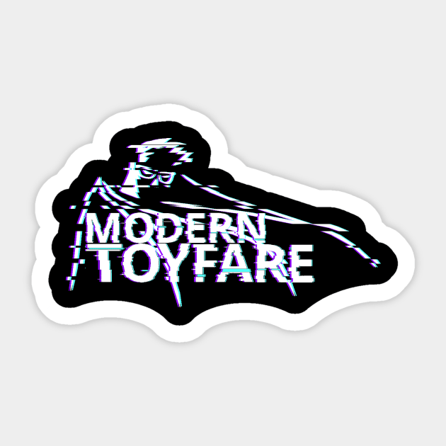 Modern Toyfare Sticker by VaultOfPersonalityComics